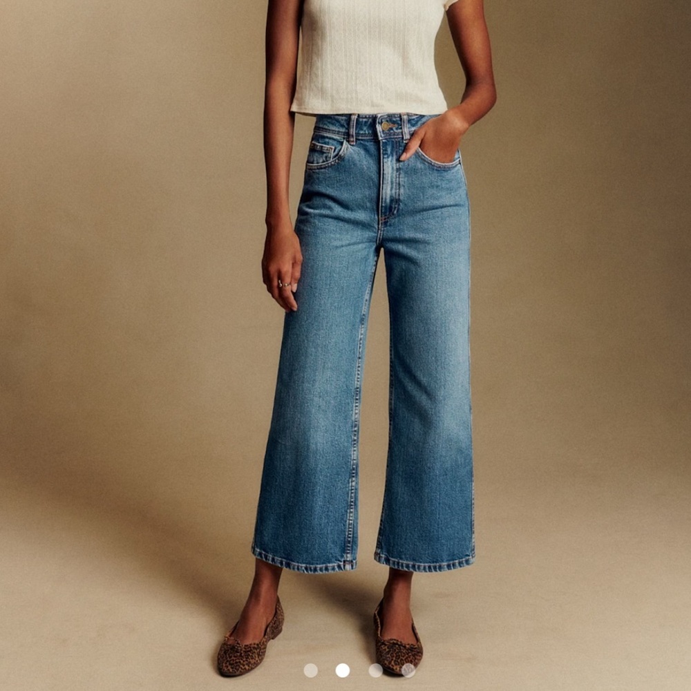 Sezane Le Crop Jeans